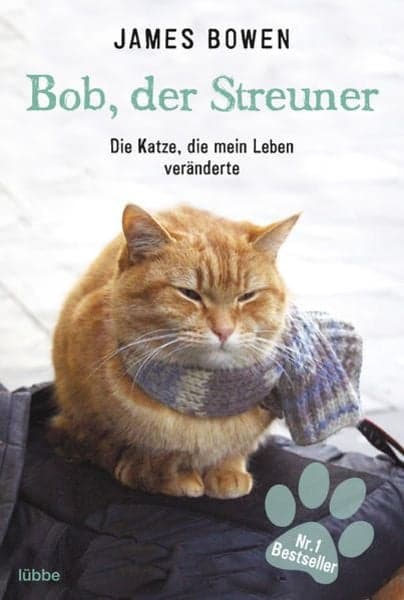 Buchcover „Bob, der Streuner“ von James Bowen